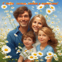 С днем любви, семьи и верности! С днем любви, семьи и верности!.